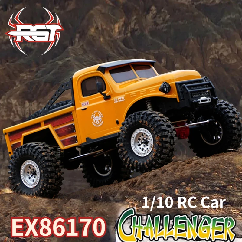 

RGT EX86170 CHALLENGER 1/10 RC Car 4WD Crawler Climbing Off-Road Electric Remote Control Buggy Off-road Vehicle Adult Kids Toys