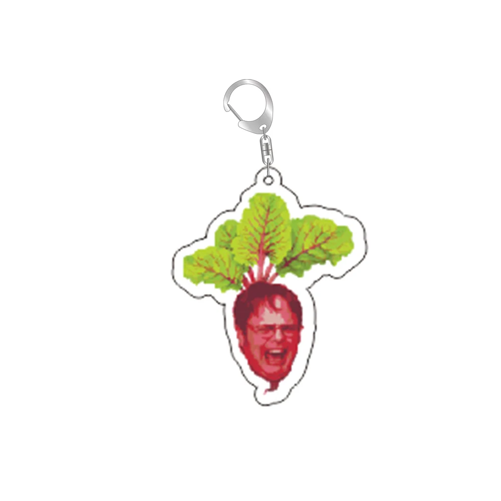 Funny Acrylic Keychain from The Office Series, Gift
