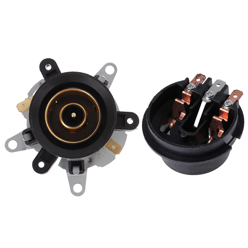 【K】2Pcs/Set Durable Thermostat Temperature Control Switch Electric Kettle Parts Thermostat Switch Kettle Base Replacement Part