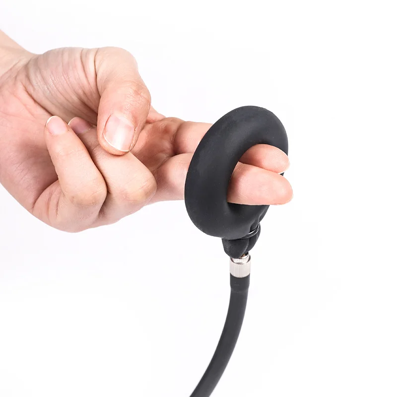 ใหม่ล่าสุด Inflatable แหวนอวัยวะเพศชายปั๊ม Clamp Lock Bondage Delay Ejaculation Dick Erection Ball Stretcher ขยายแหวนของเล่น