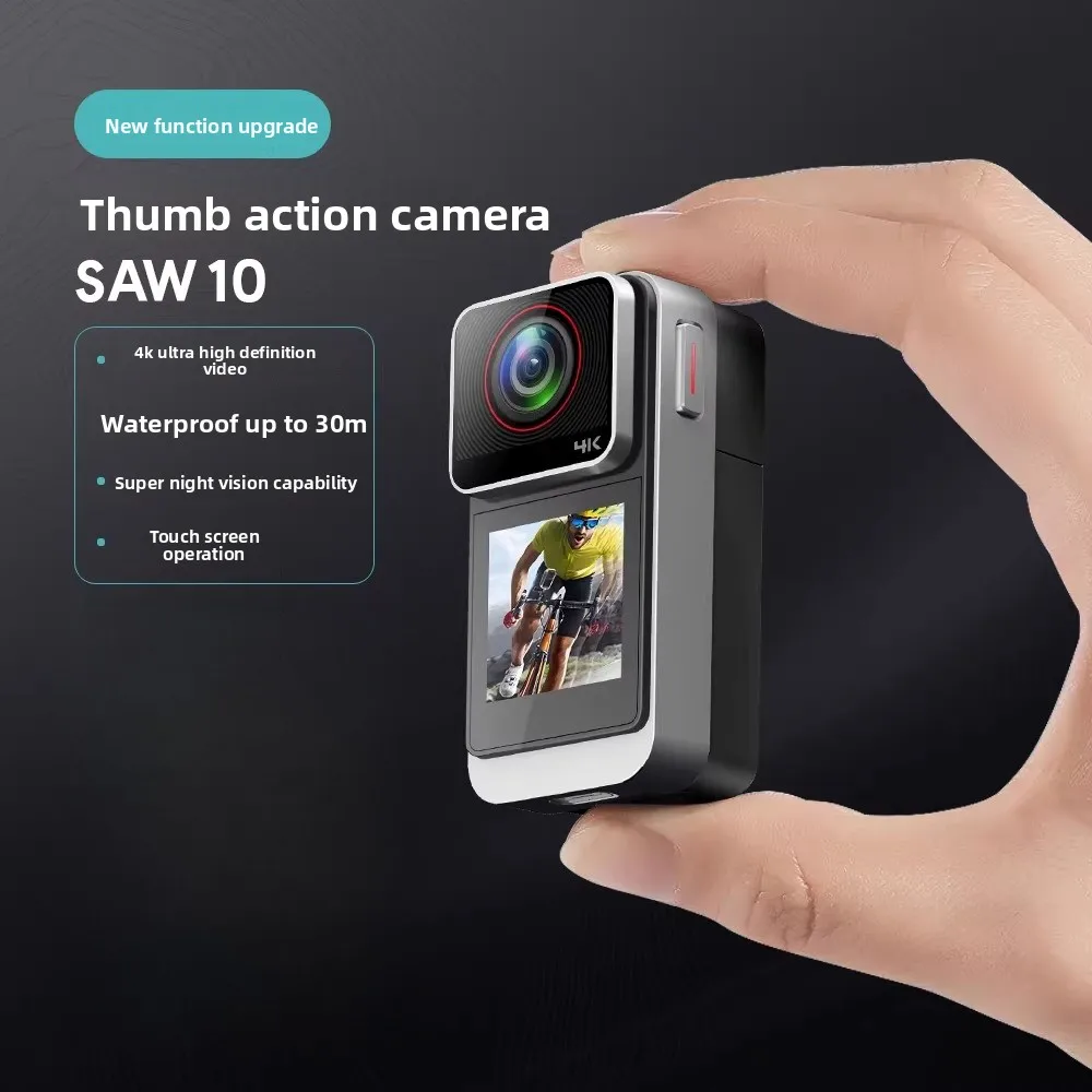 

High definition motion camera recorder electric bike riding motorcycle outdoor sports camera vlog thumb camera