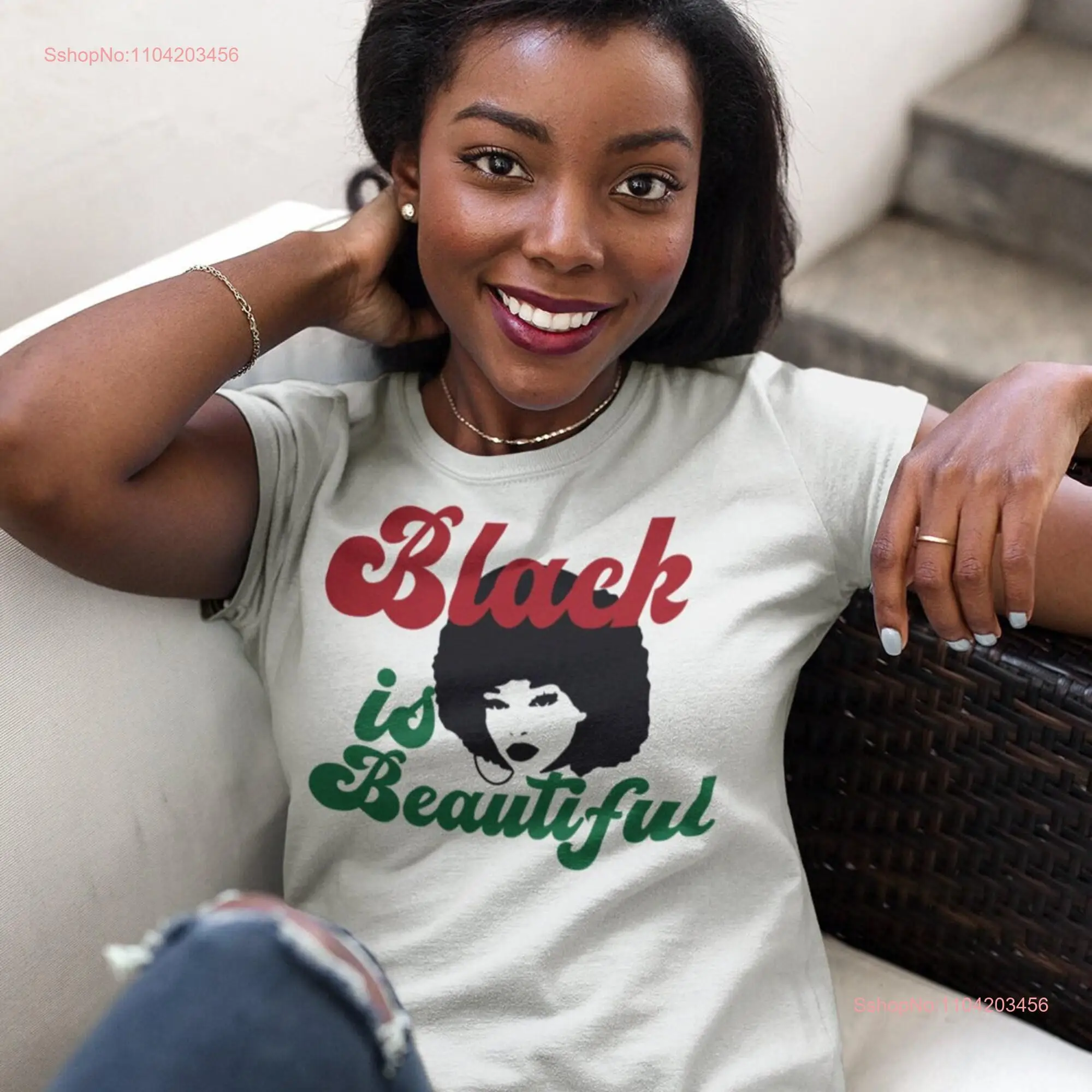 Boost Your Confidence with Self Esteem Black Is Beautiful T Shirt long or short sleeves