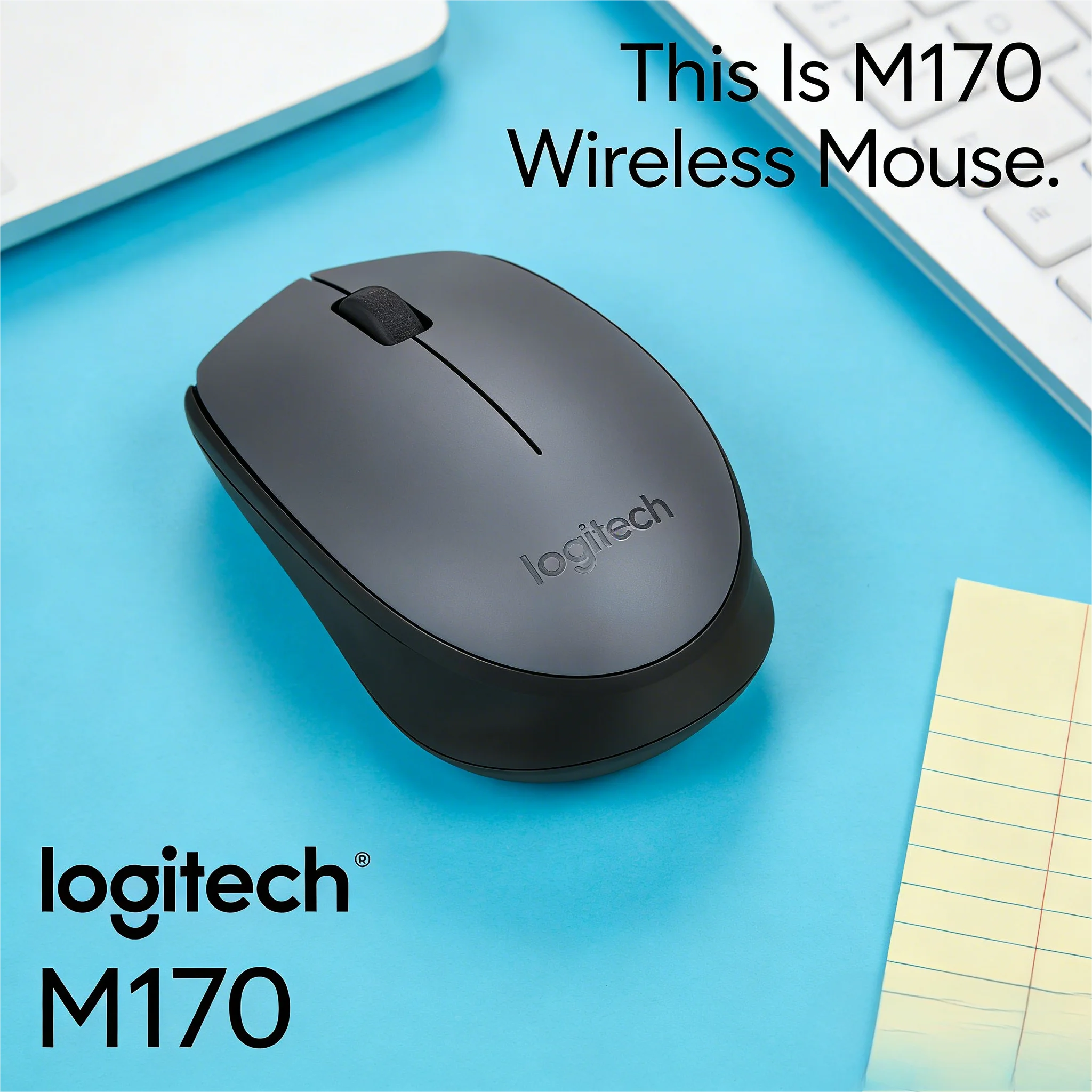

Logitech M170 - Универсальный дизайн для всех пользователей