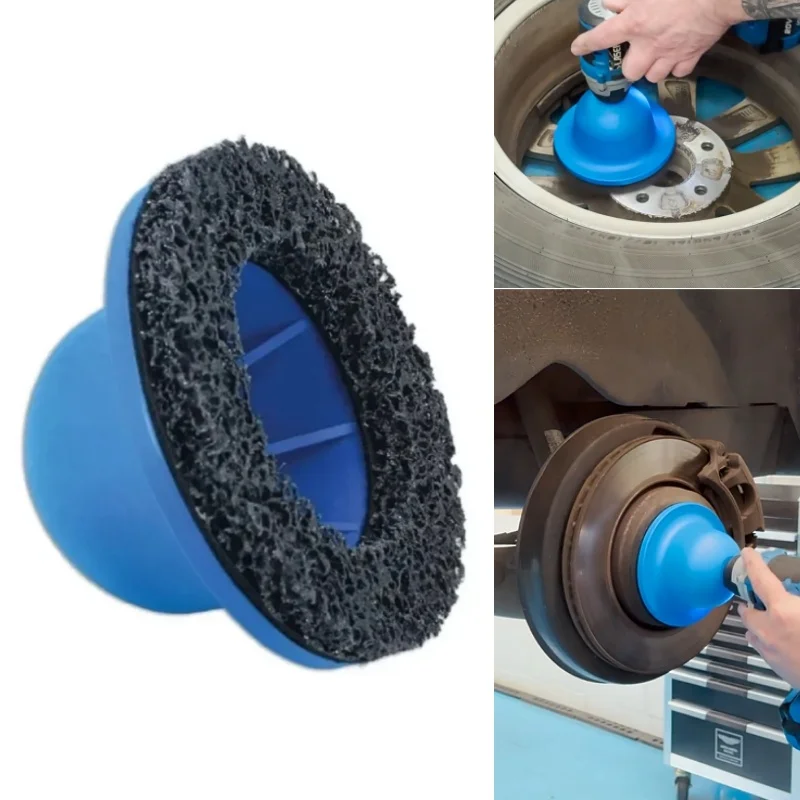 Radnaben-Schleifgerät zur Reinigung von Rotor und Felgenoberfläche, 150mm, für Akku-/Druckluftbohrer