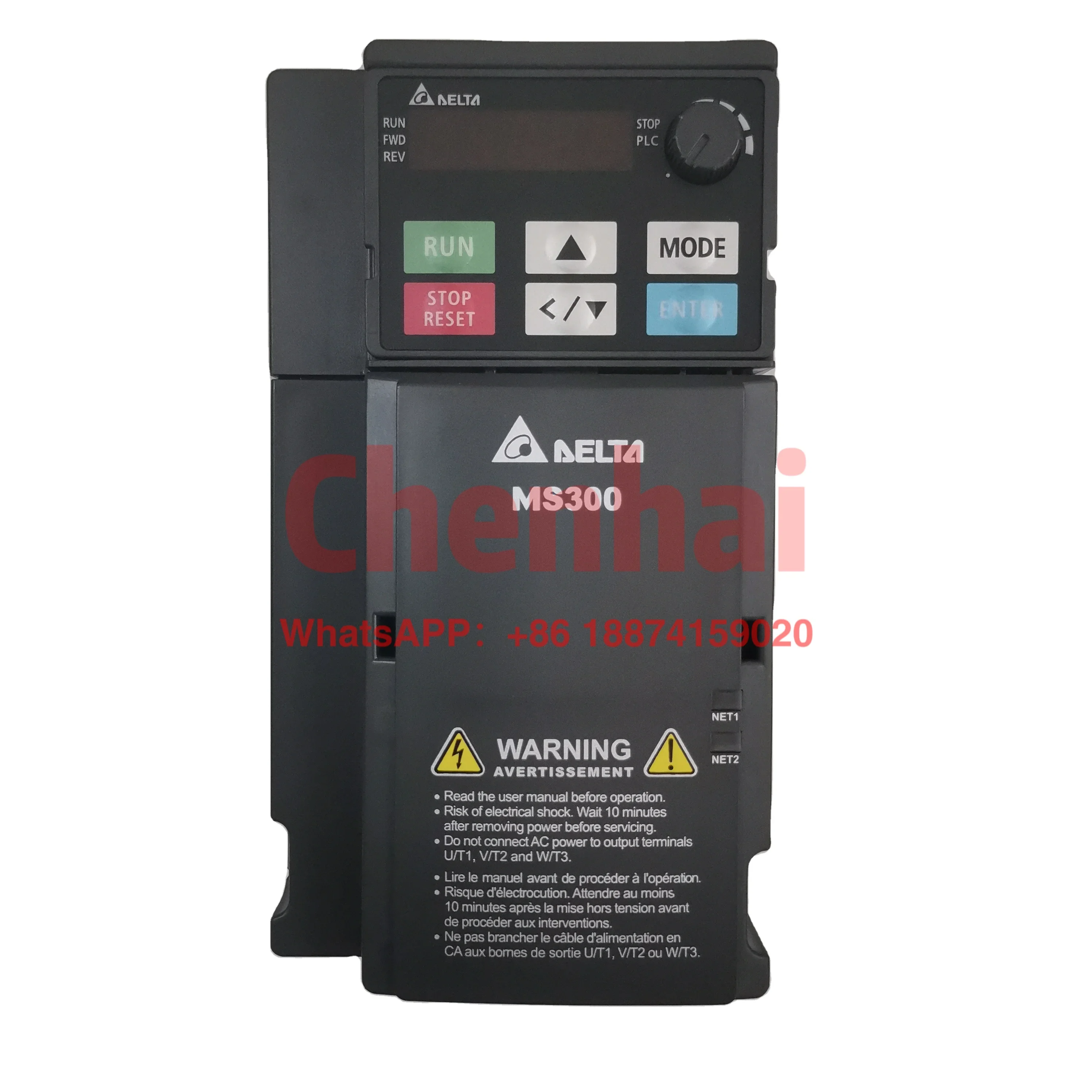 Delta Ac Drive Ms300 Serie 3 Fase 460V 3.7kw Inverter Vfd9a0ms43ansaa Variabele Frequentie Driver