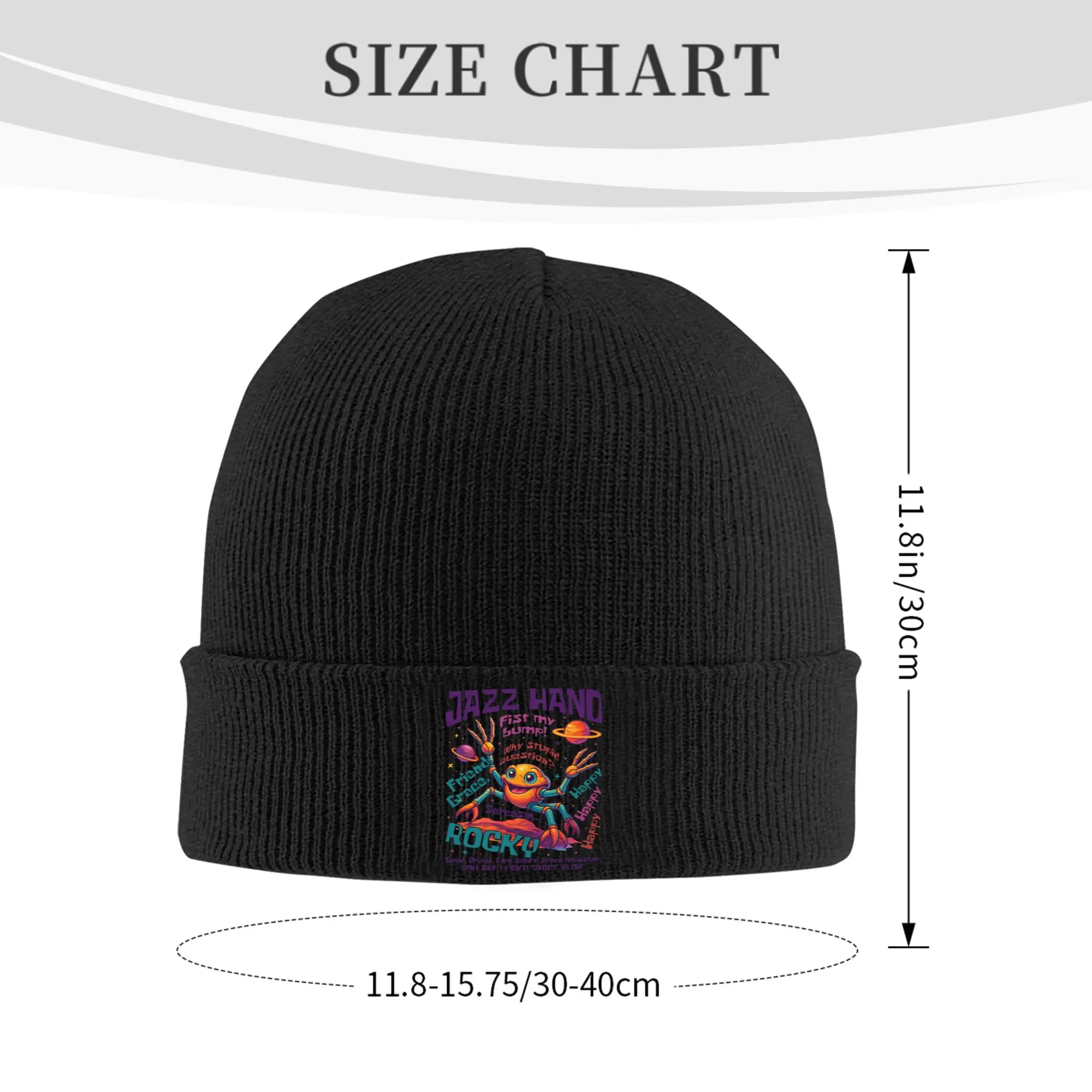 Rockys Amaze Vintage Book lover Project Hail Mary  Knitted Hat for Women Men Skullies Beanies Autumn Winter Hats Acrylic Caps