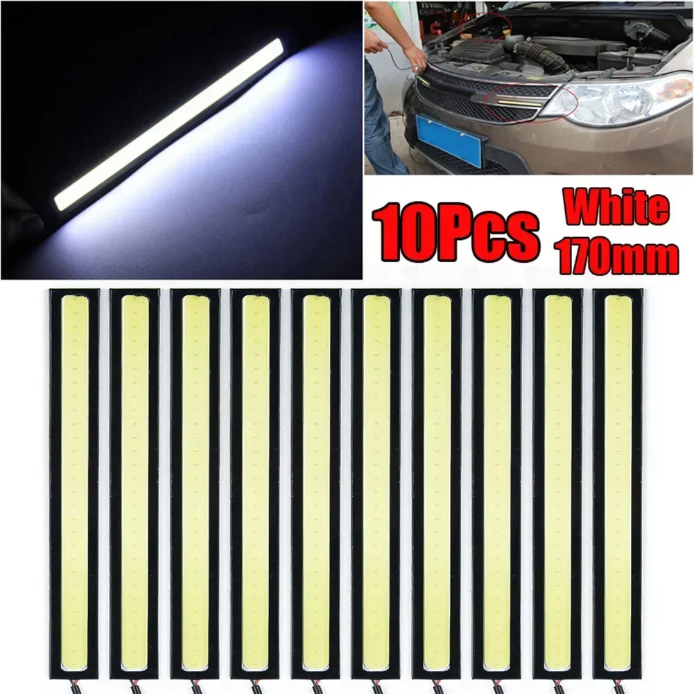 

10pcs 3.84W 0.29A DC10V-12V Waterproof LED COB Car Auto Driving Dayti-me Running Lamp Explosion-proof Shockproof Splash-proof