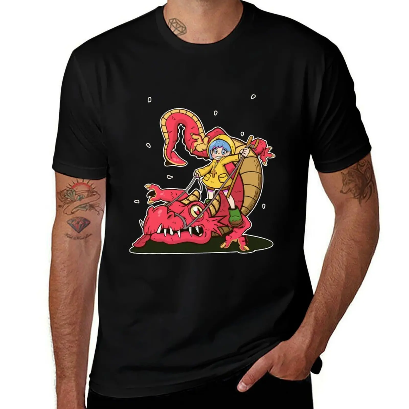 

graphic Dragon man t funny The With Vatican pack t for for cotton t man personalised Luce shirts shirt shirts T-Shirt