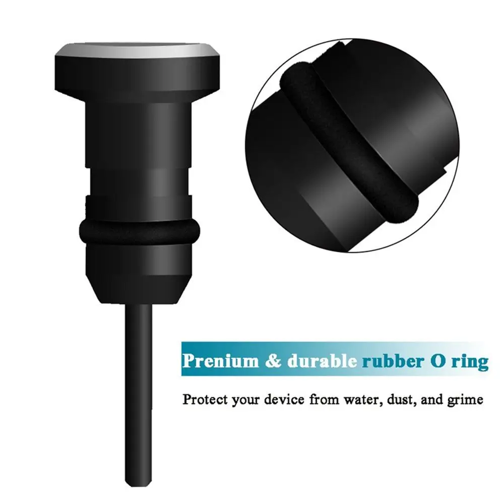 Metal Earphone Sim Card Pin Dust Plug For Samsung S10 Macbook Type C Charging Port 3.5mm Jack