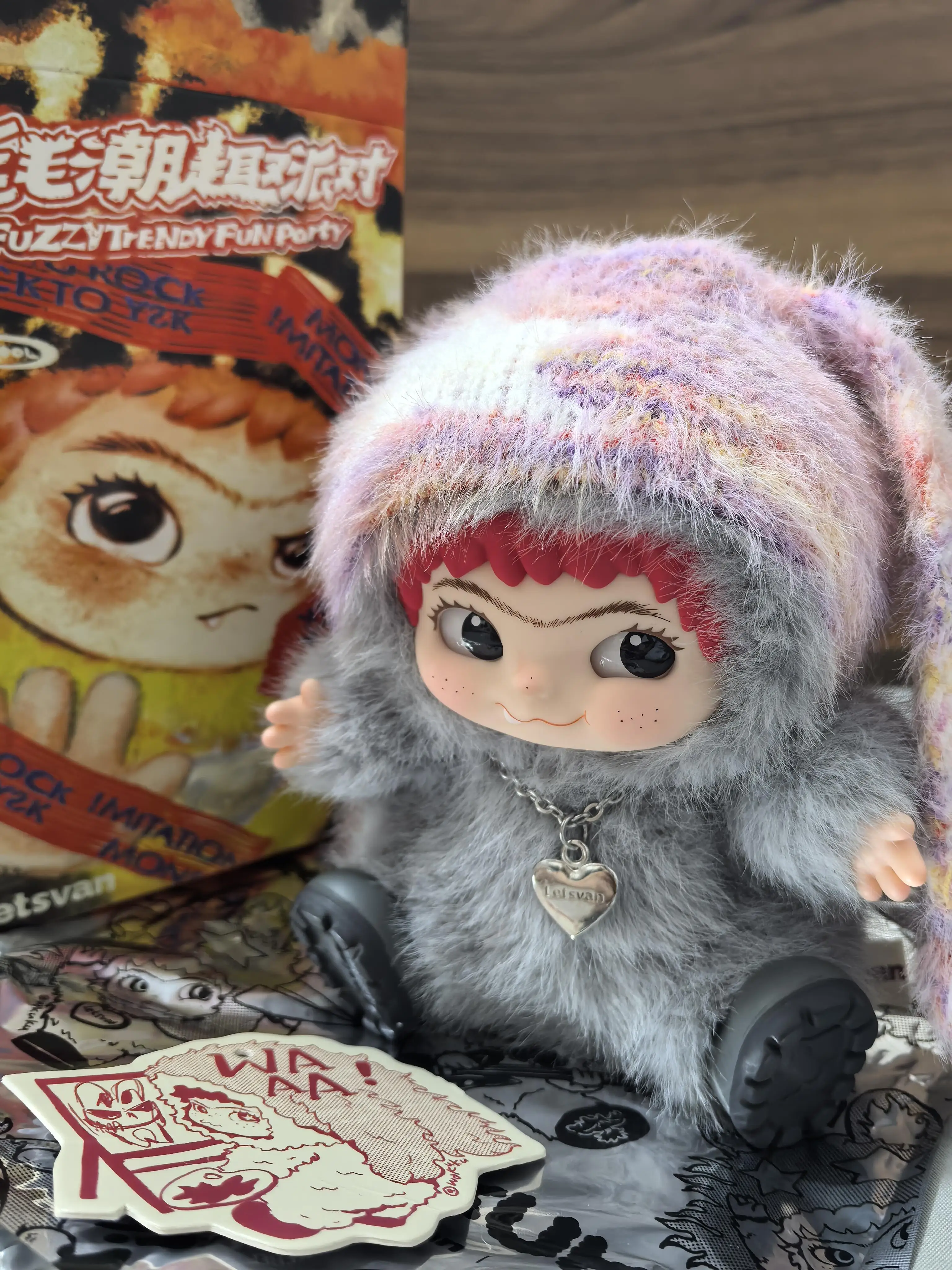 ألعاب قطيفة من الفينيل عالية الجودة، وصناديق عمياء عصرية، وسلسلة حفلات وواكو الممتعة، ونماذج مصنوعة يدويًا، وسلسلة إكسسوار