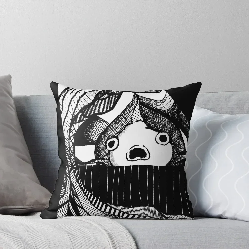 

the land beyond Throw Pillow Rectangular Cushion Cover anime girl home decor items Luxury Pillow Cover pillow