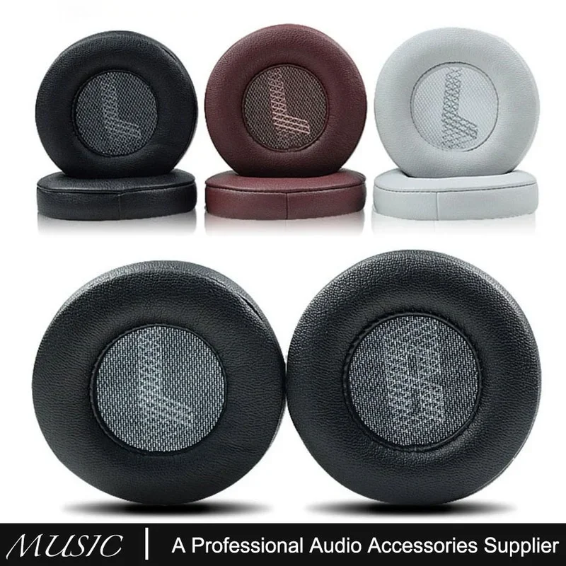 交換用イヤーパッド イヤーマフ クッション JBL LIVE400 ワイヤレスイヤホン スリーブ ヘッドセット用。