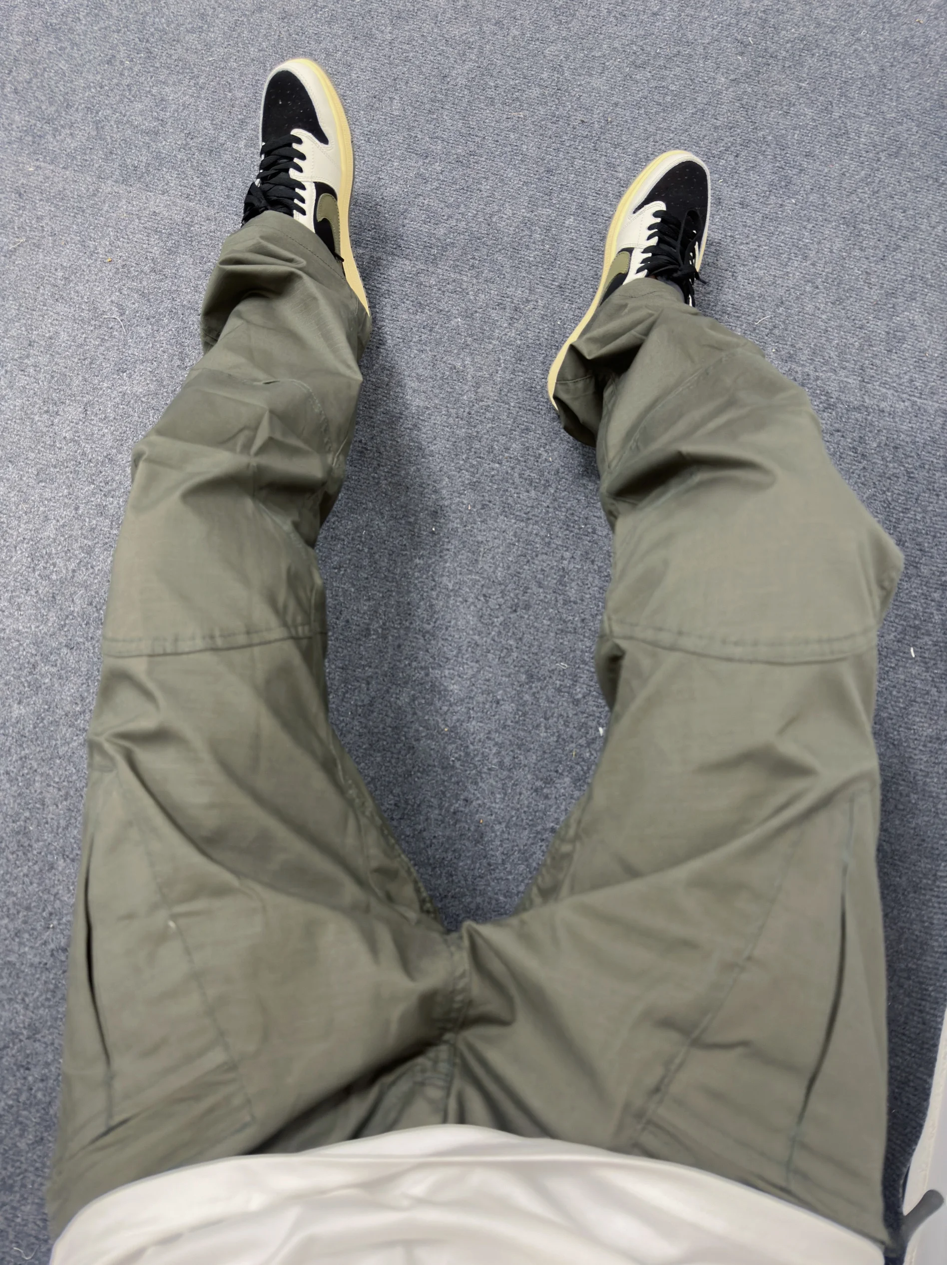 

American Retro Zipper Color ket Workwear Outdoor ex Loose Straight Casual Pants Breathable Versatile Trendy