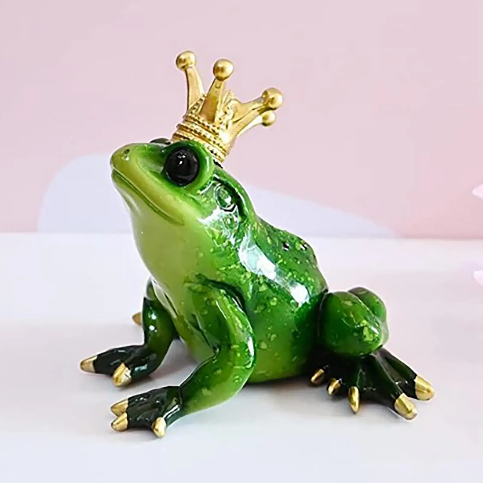 

Statues Figurines Animal Frog Sitting Sculpture Art Cartoon for