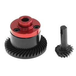 Ingranaggio differenziale a spirale elicoidale in acciaio HD Diff Gear 39T 15T per 1/16 TRAXXAS Mini E-Revo Summit Slash RC parti di aggiornamento per auto