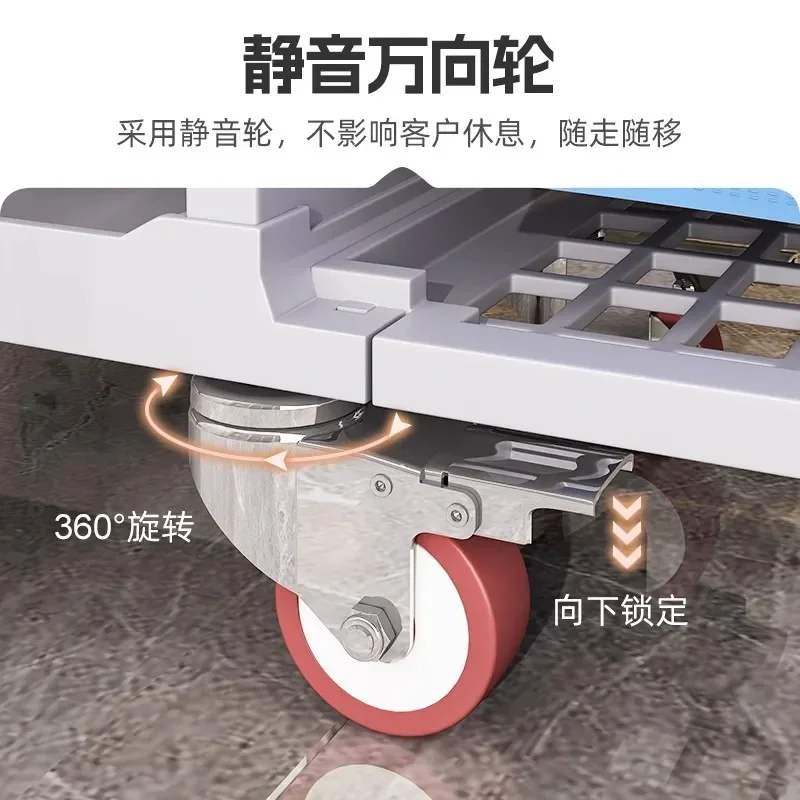 Room-specific service Cleaning cart Hotel entrance Cleaning and cleaning trolley
