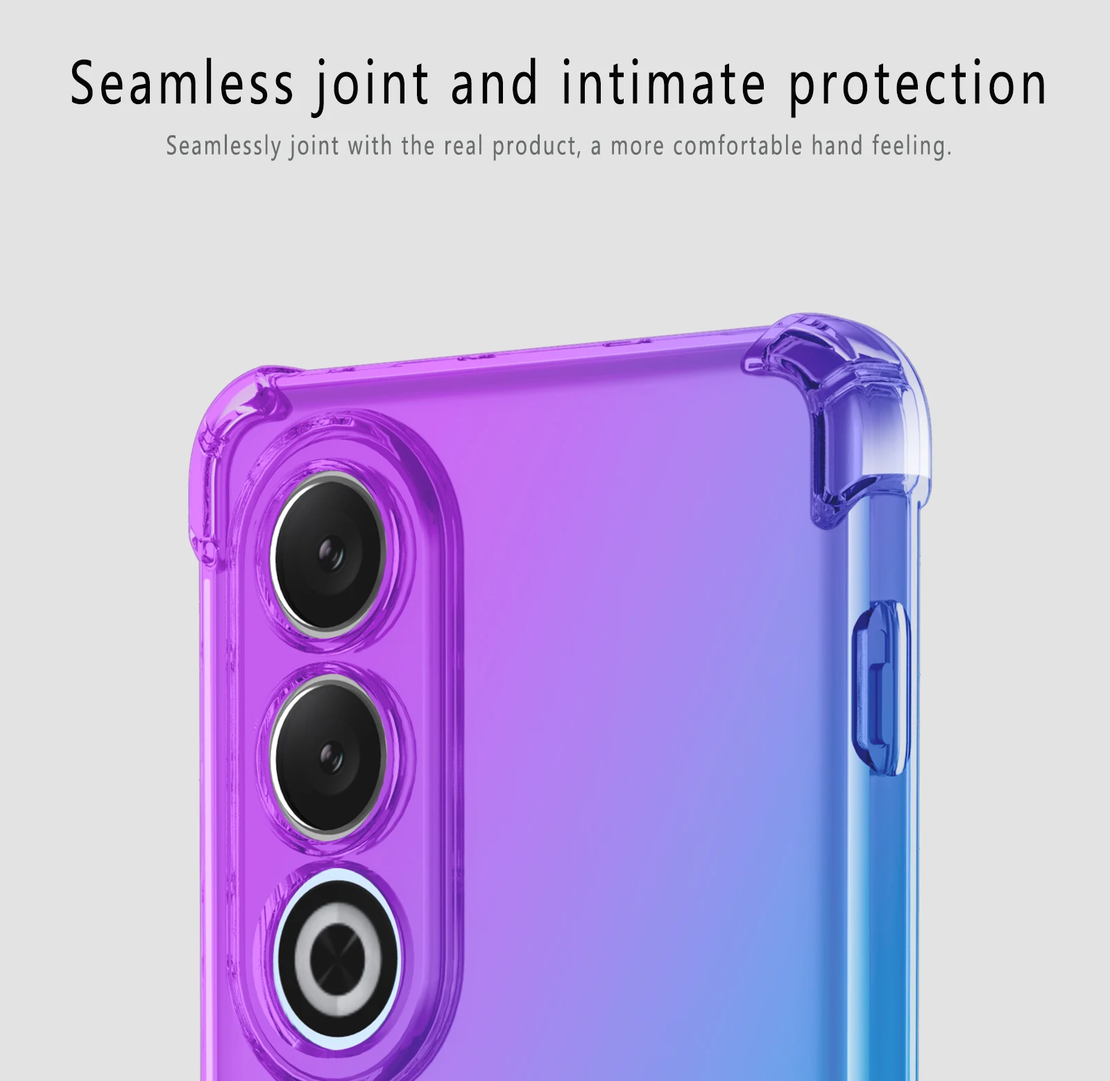 เคส TPU ไล่เฉดสีหลากสียืดหยุ่นสำหรับ OnePlus Nord N30 SE CE 4 3 Lite N20 N300 2T ฝาครอบป้องกันถุงลมนิรภัย fundas capa