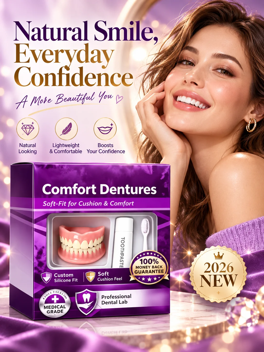 cosmetic-fake-teeth-upper-lower-full-set-silicone-dentures-for-adults-natural-smile-appearance-soft-comfort-fit-men-women