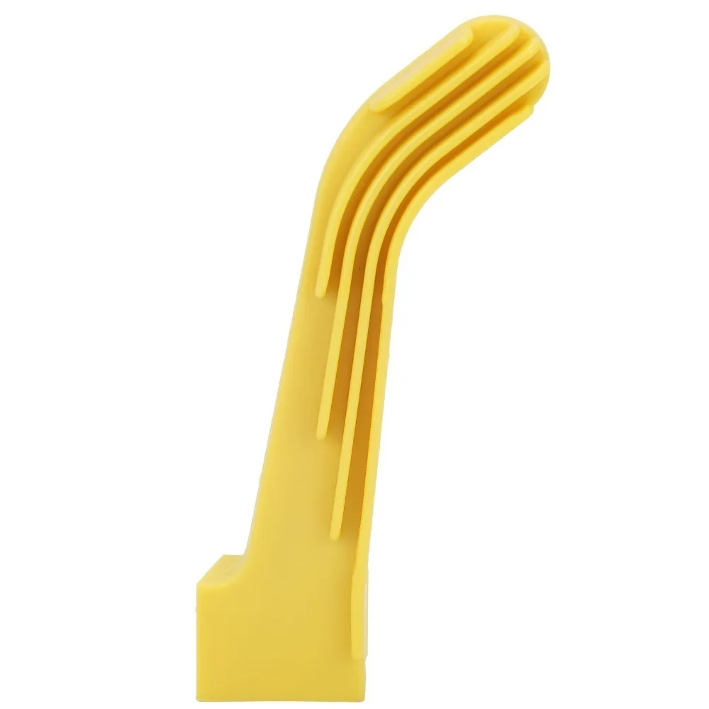 Yellow Bonnet Lock Catch Handle ABS 7934.E7 , 7934.C5 Hood Release Pull Latch for Citroen Berlingo / Peugeot Partner