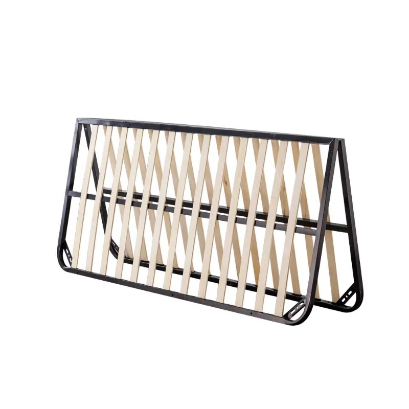 Heavy-duty factory direct sales hot-selling 6-foot foldable metal platform bed frame
