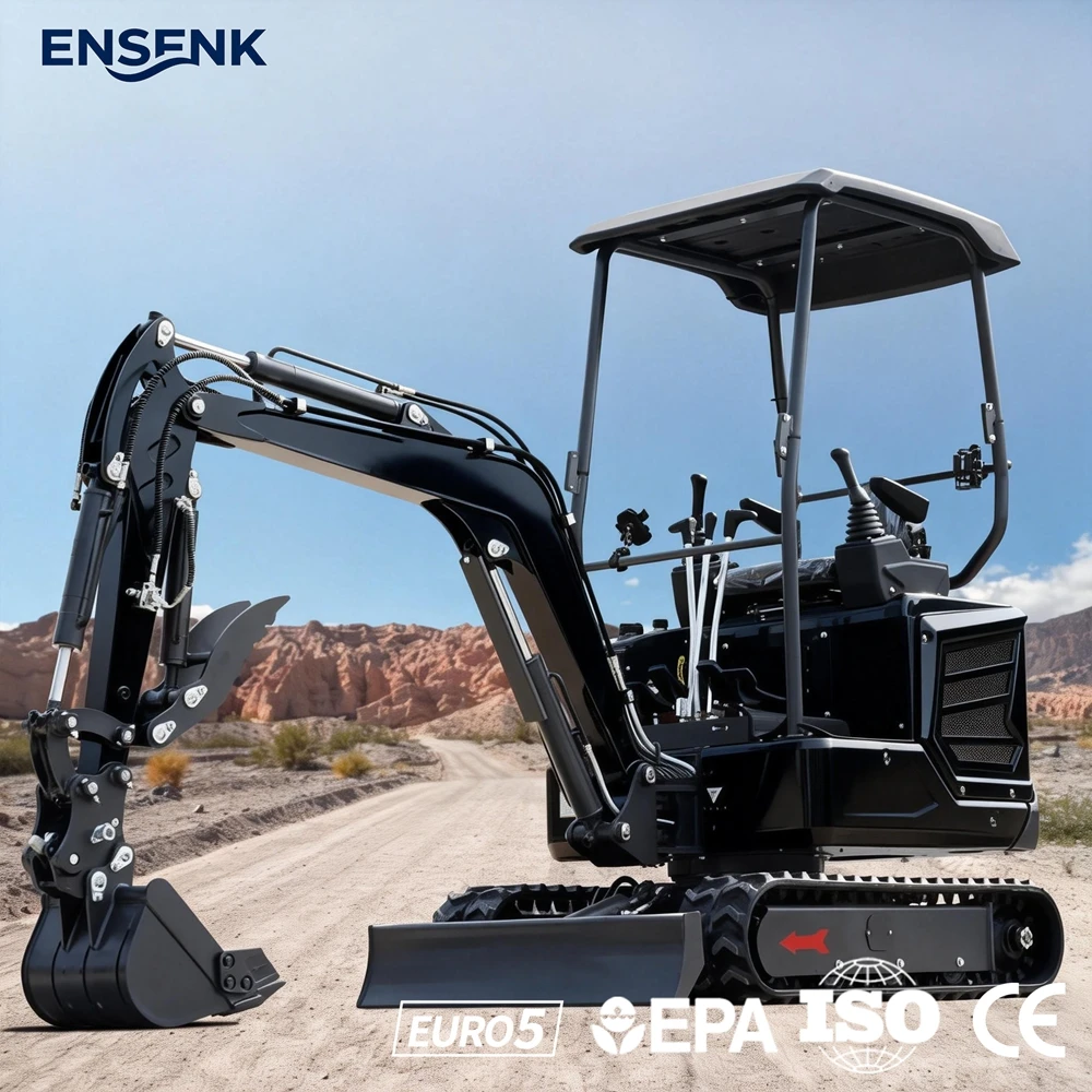 

Мини-экскаваторы 1.0Т, 1.7Т, 2.0Т, 2.5Т для сельского хозяйства и строительства с двигателем Kubota, Европа, EPA Euro 5, CE, быстрая доставка