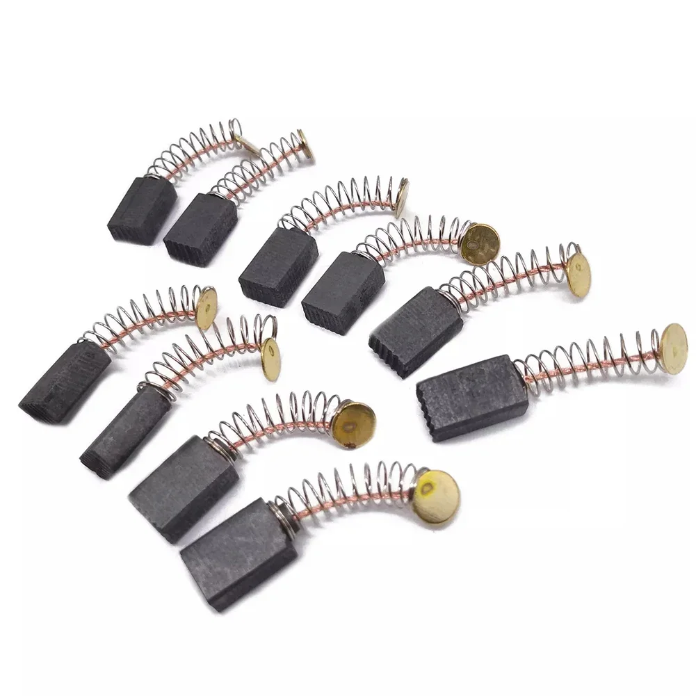 Brush Springs Carbon Brushes Brush Set Replacement Mechanical Strength Slip Ring Commutation Spark Electric Braking