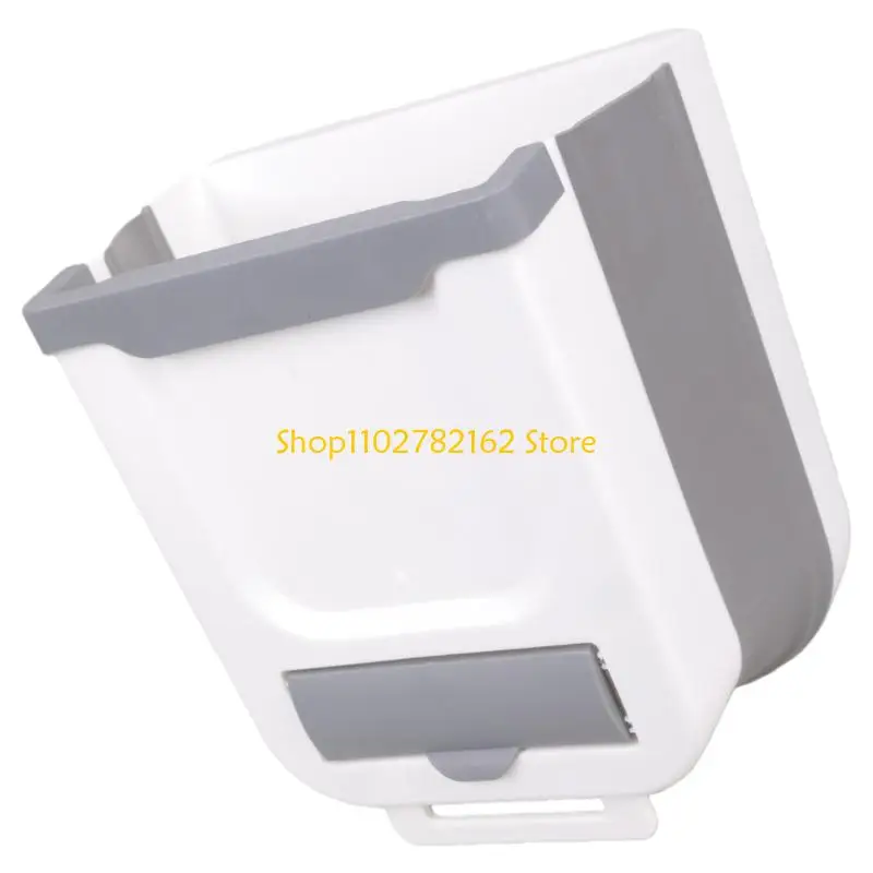 

547B 7L/10L Space Saving Collapsible Trash Can For Kitchen Cabinet Camping Use Campers Accessories Waste Container