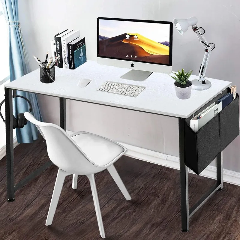 Small Computer Desk Study Table for Small Spaces Home Office 31 Inch Rustic Student Laptop PC Writing Desks