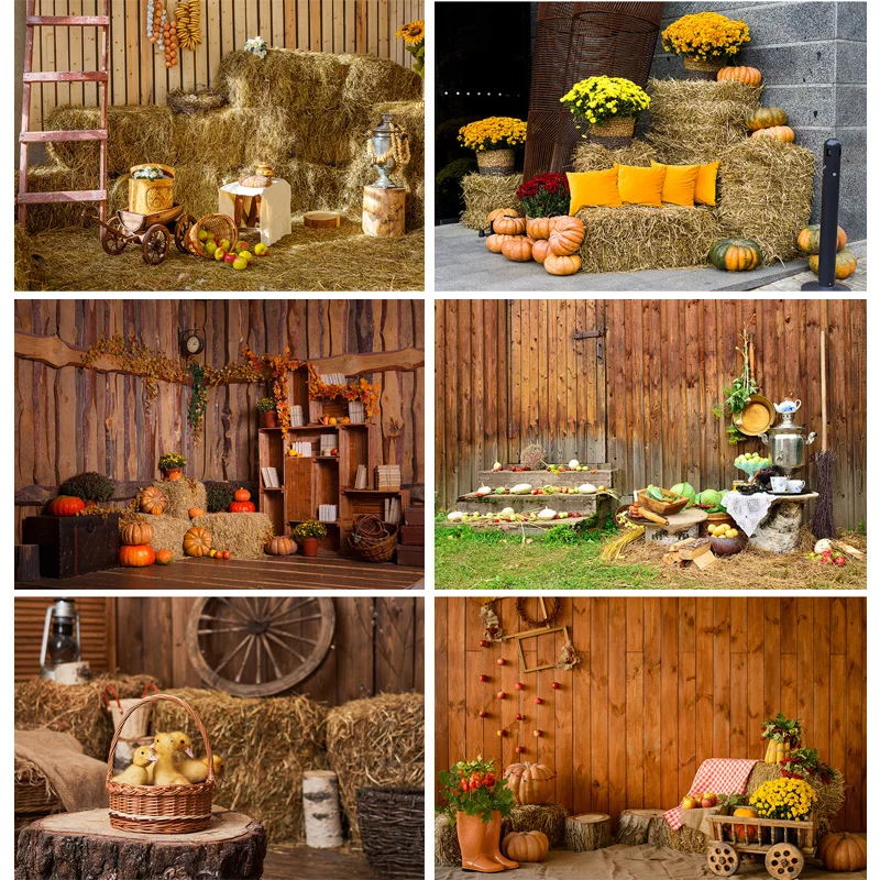 Nitree Spring Easter Photography Backdrop Rabbit Flowers Eggs Wood Board Photo Background Studio Props FH-57