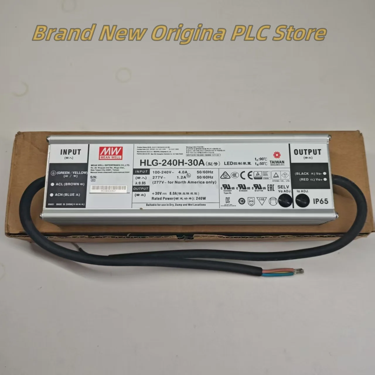 

Блок питания HLG-240H-30A, новый