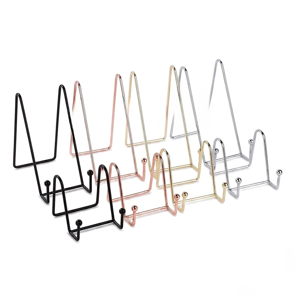 8pcs minimalist iron kitchen tool stand for holding pots cutting boards and photo frames with modern sleek design