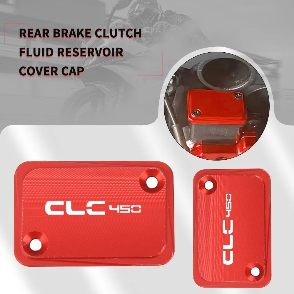 

FOR CFMOTO CF MOTO 450CLC 450 CLC 450 2023-2025 Motorcycle Accessories Rear Brake Clutch Fluid Reservoir Cover Cap 2024 CLC450