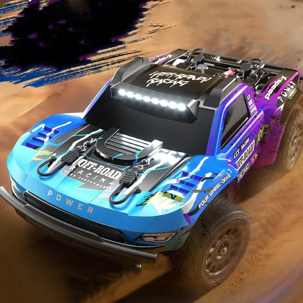 

JJRC Q130 PRO 1/14 4WD RC Car 40 км/ч Высокоскоростной полностью пропорциональный управляемый светодиодный фонарь на крыше Бесщеточный короткий курс Внедорожник