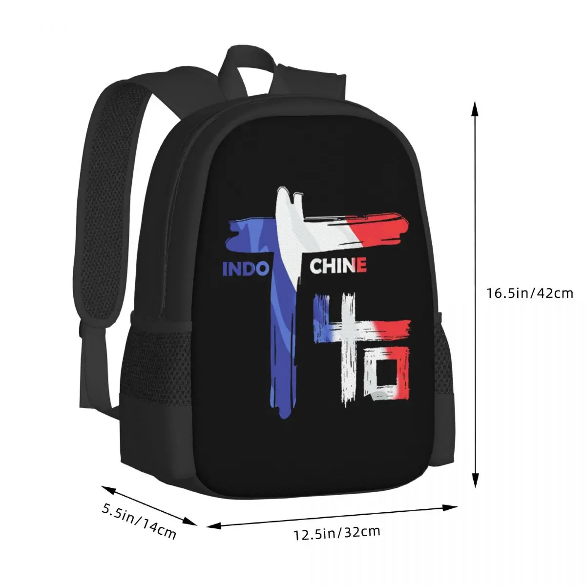 Indochine Rock Travel Laptop Backpack, Business College Computer Bag, Presente para homens e mulheres