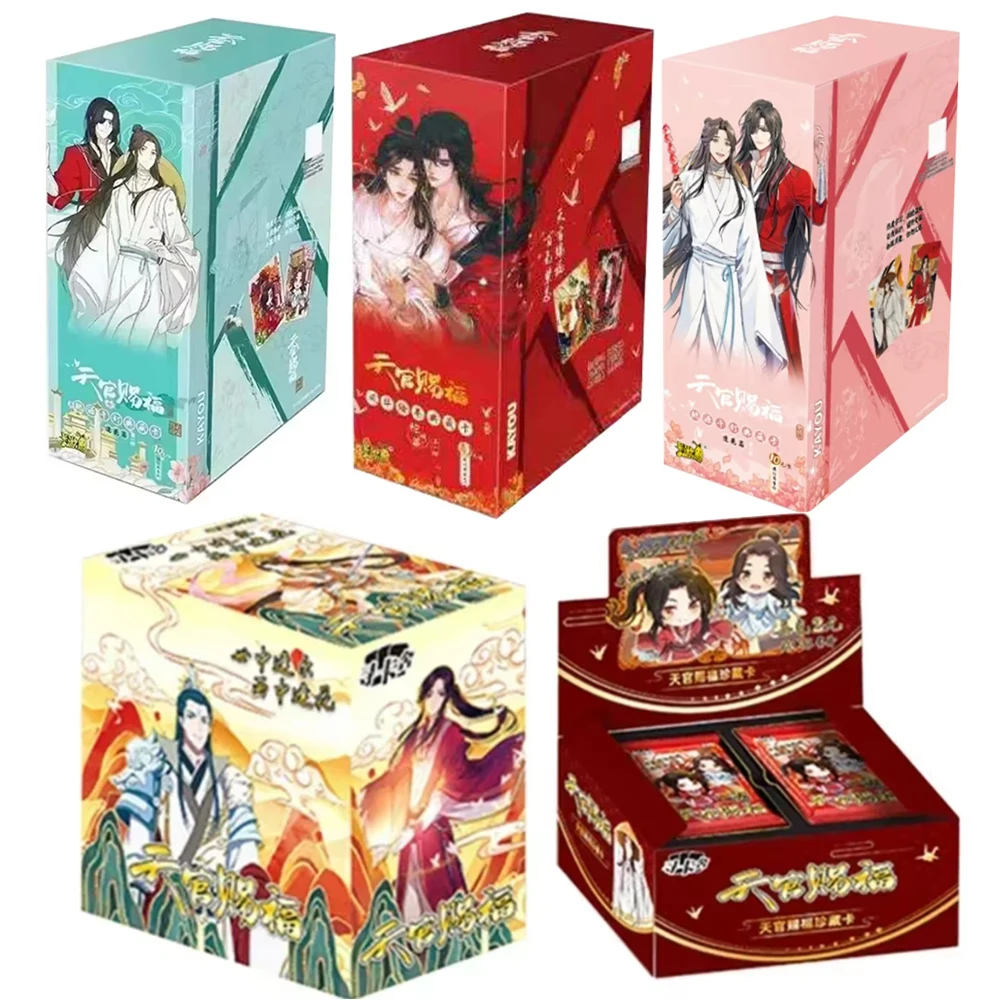 KAYOU Heavenly Officials Blessing Card Fenghua Chapter Taoyuan Thousand Lanterns Card Tianguancifu Collection Card Toy Gift