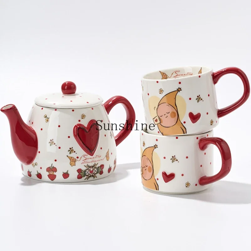 

Cup couple water cup tea set