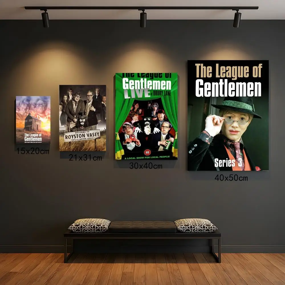 tv series T-The League of Gentlemen-N Poster Peel and Stick Wall Art for Cafe Office Bar and Home Decoration