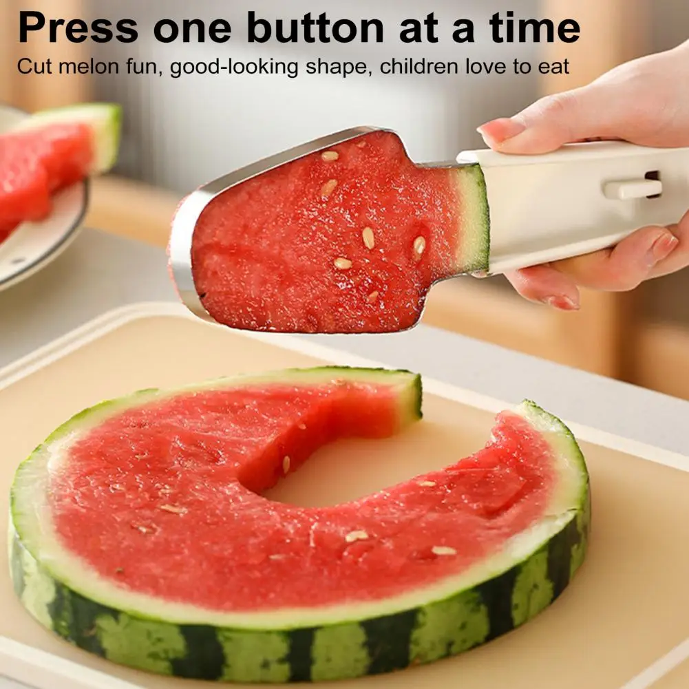 

Food-grade Watermelon Cutter Stainless Steel Watermelon Cutter Set for Camping Kitchen Gadgets 3-in-1 Watermelon Slicer Popsicle