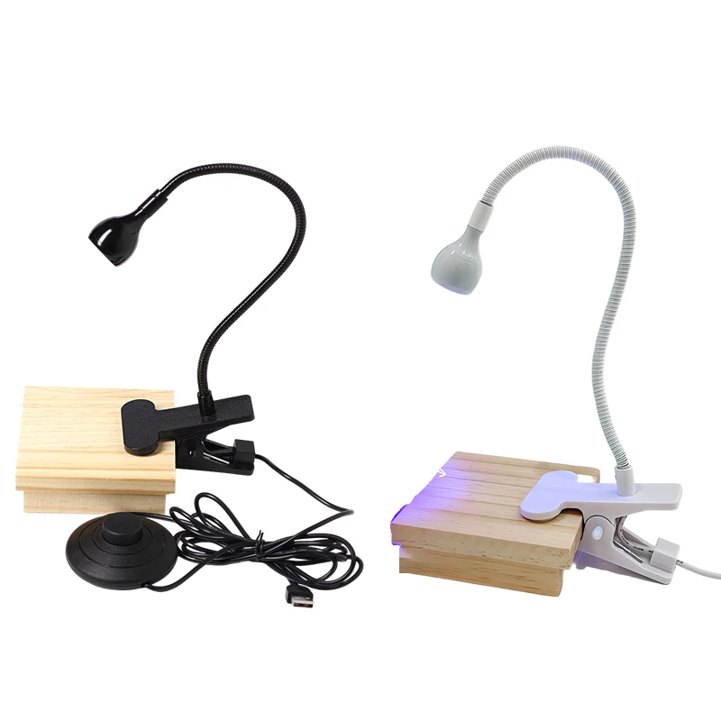 LED-UV-Licht für Gel-Nägel flexible Clip-On-Schreibtisch USB-Nagel trocknungs lampe Mini-Maniküre-Trockner Ausrüstung Werkzeuge