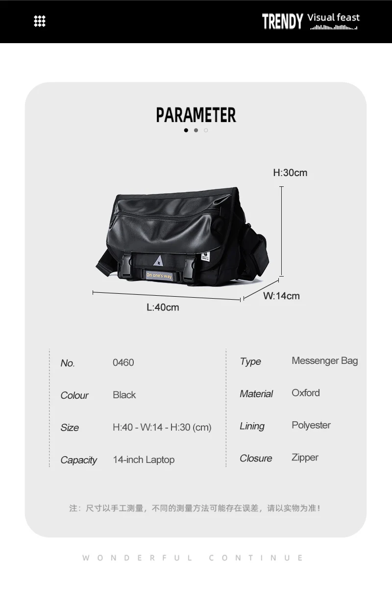 Heißer Verkauf Oxford Männlichen Messenger Taschen Einfache Radfahren Sport Schwarz Atmungs Mode Outdoor Sling Diebstahl Umhängetasche – Detail 11