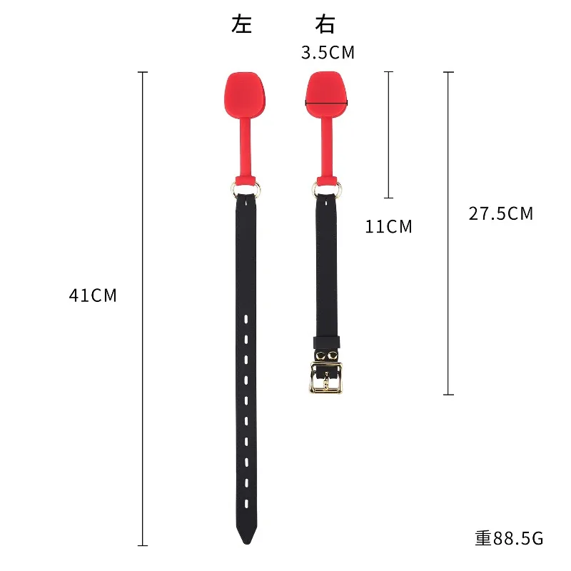 غير مرئية الفم المكونات ألعاب جنسية BDSM والعتاد الحلق العميق الكمامة القسري الفم فتح سيليكون الفم المكونات الكبار الأزواج لعبة التدريب #2