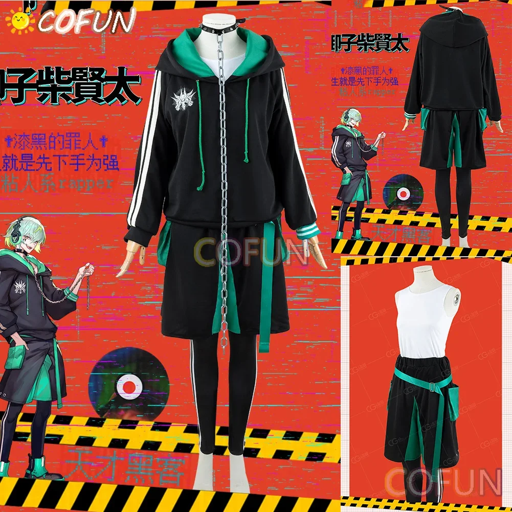 COFUN Game Paradox Live KENTA MIKOSHIBA Cosplay Costume Fancy Party Suit Anime Clothing Halloween Carnival Uniforms