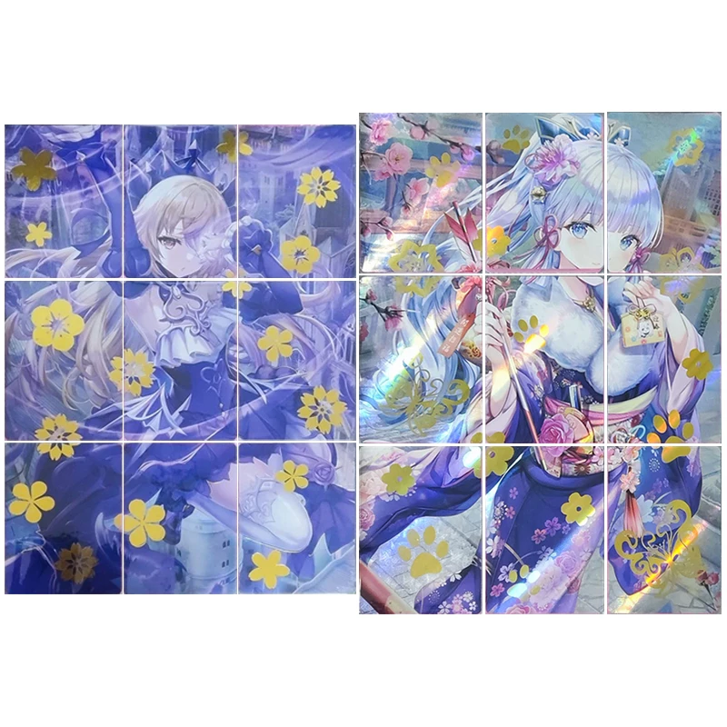 Anime japonais histoire de déesse Mona Keqing HMS Sheffield Yor Forger cartes à collectionner cadeaux d'anniversaire de noël jouets pour enfants
