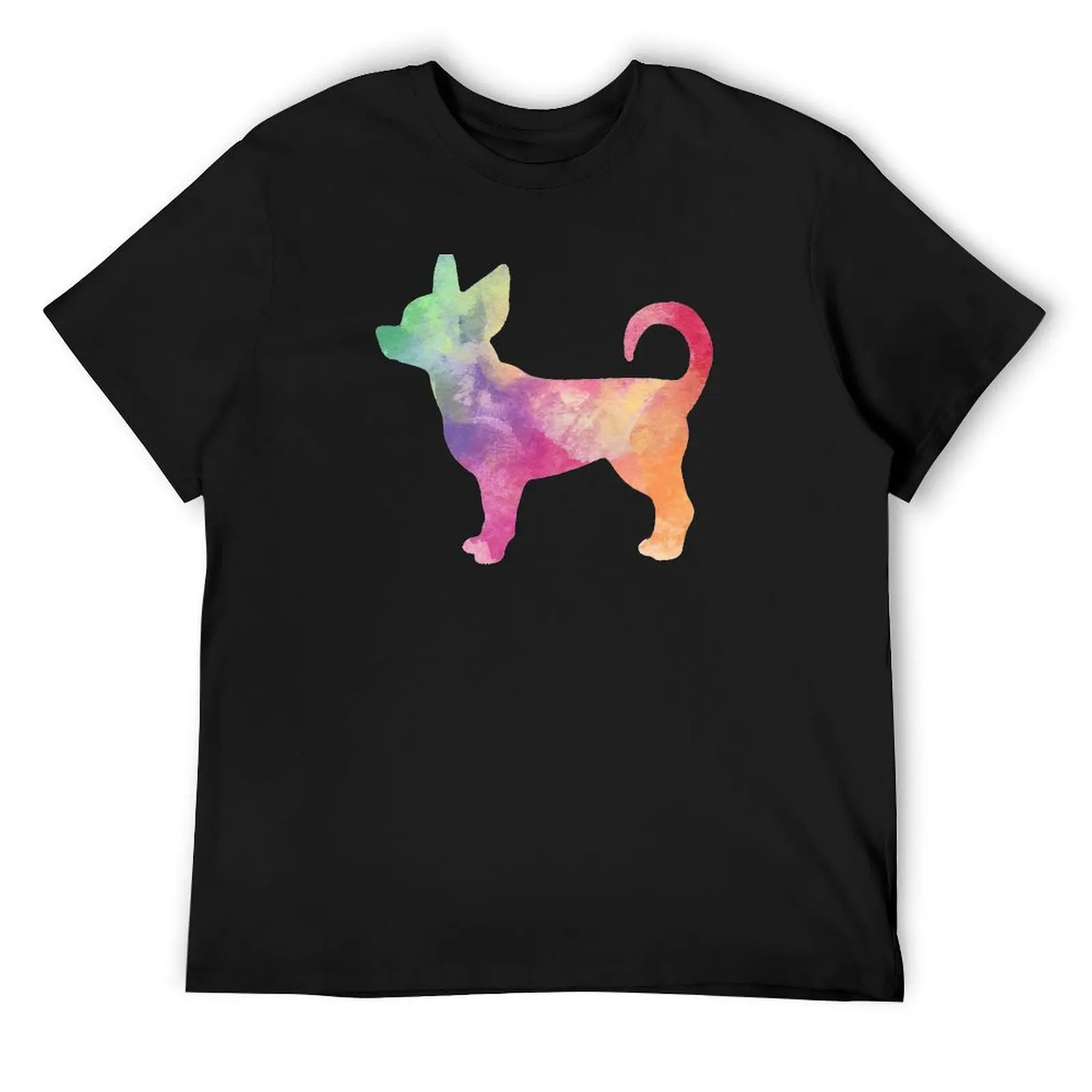 

Rainbow Chihuahua T-Shirt cheap stuff sweat men clothing