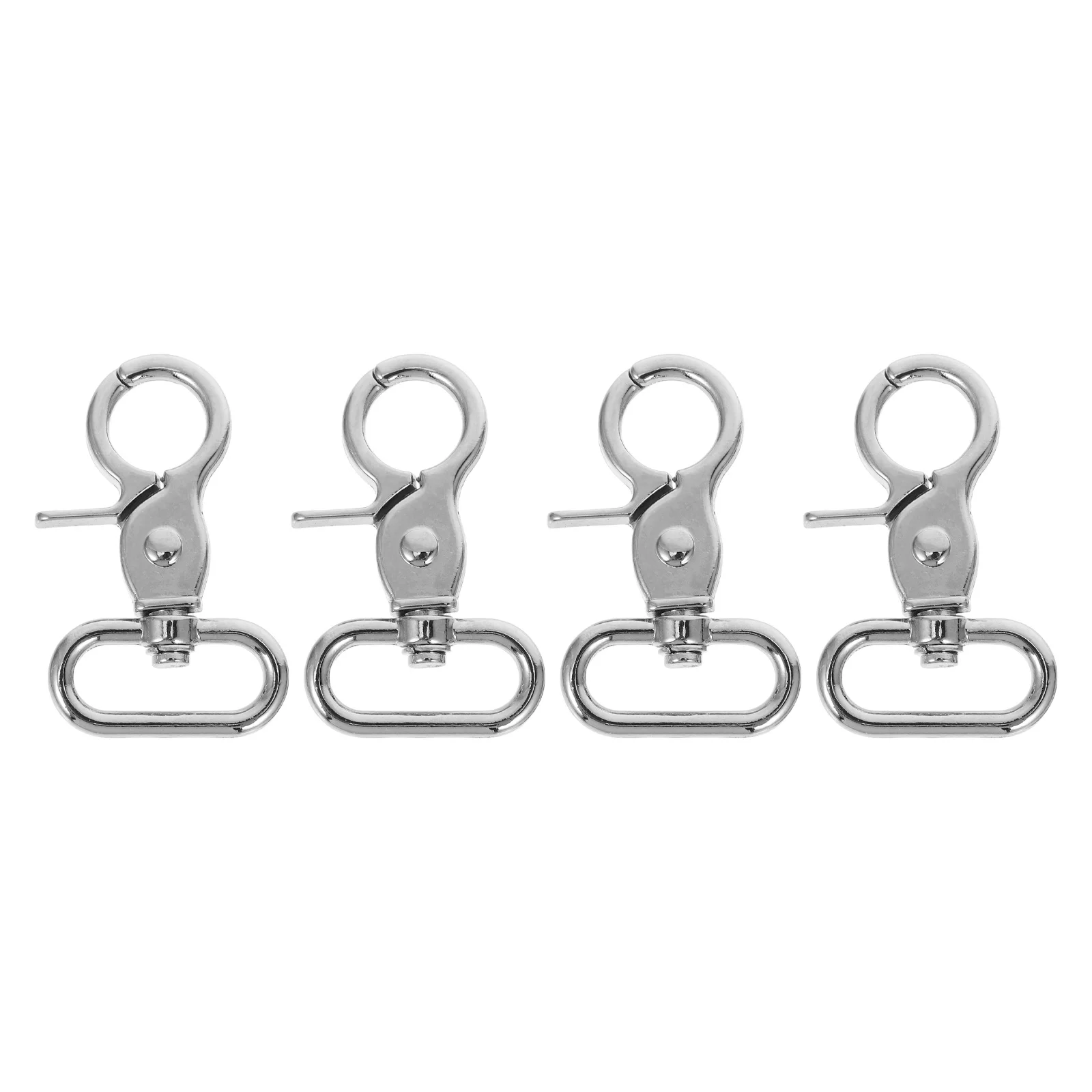 

4Pcs Dog Buckle Zinc Alloy Swivel Snap Hooks Quick Connect Metal Clasps for Backpack Leash Shoulder Strap Swivel Clasp Hooks