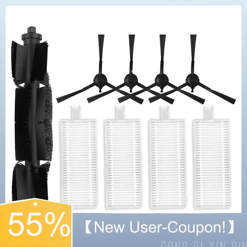 A60T Effortless For TP-Link Tapo RV-30 Plus Robot Vacuum Replacement Main Side Brush HEPA Filter Spare Parts Accessories