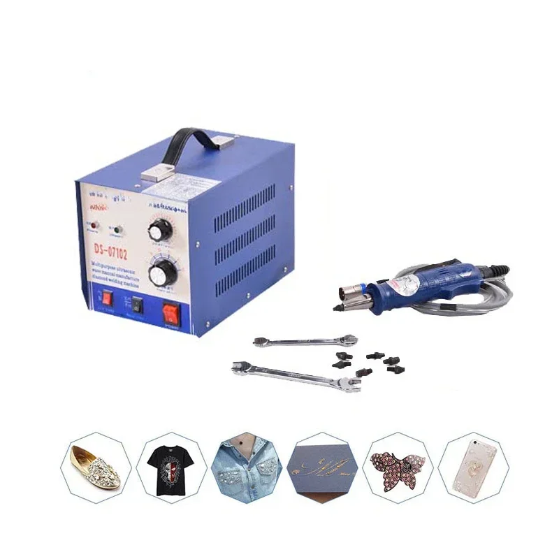 220V/110V Ultrasonic Point Drilling Machine Thermosetting Stone Bead DIY Manual Inlay Drill 500W Welder Tools 28KHZ