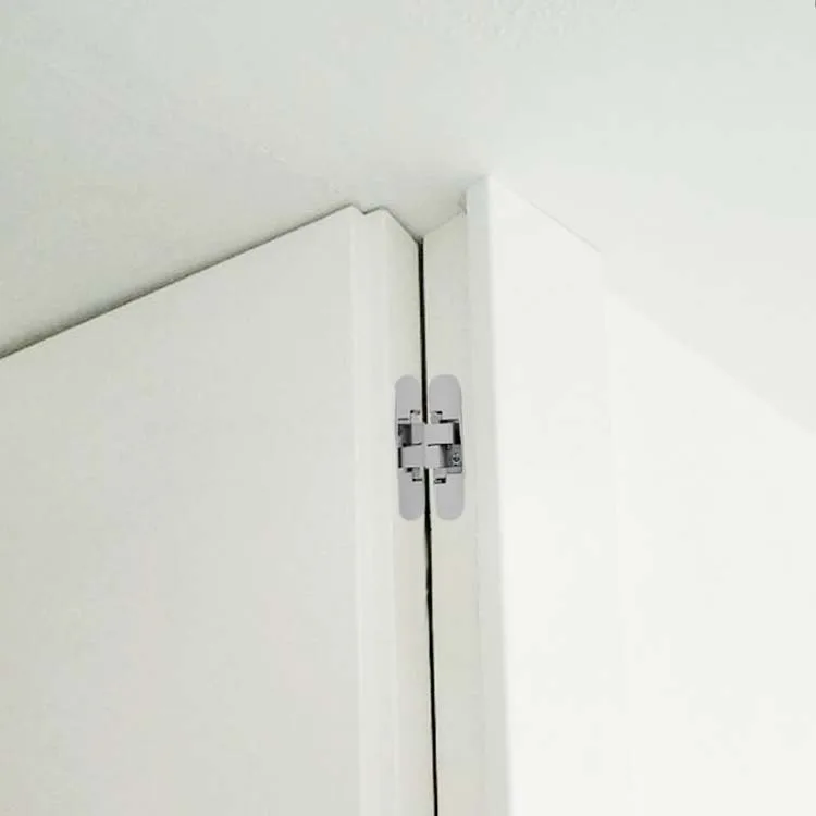 Invisible hinge secret door wooden door house door home invisible door 180 degrees inside and outside open cross hinge hidden