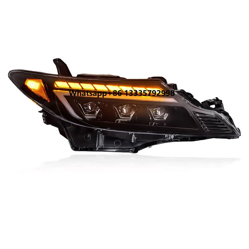 

Suitable for 06-16 Toyota Previa Headlight Assembly Upgrade LED with Sequential Turn Signals and Daytime Running Lights