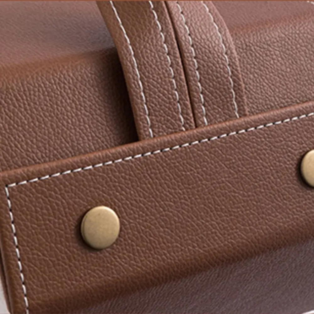 Foldable Portable Jewelry Organizer Save space PU Bag Display Case Eyewear Holder Storage box Sunglasses Box Slots Glasses Case